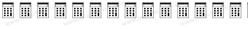 Font Logos Technology字体转换